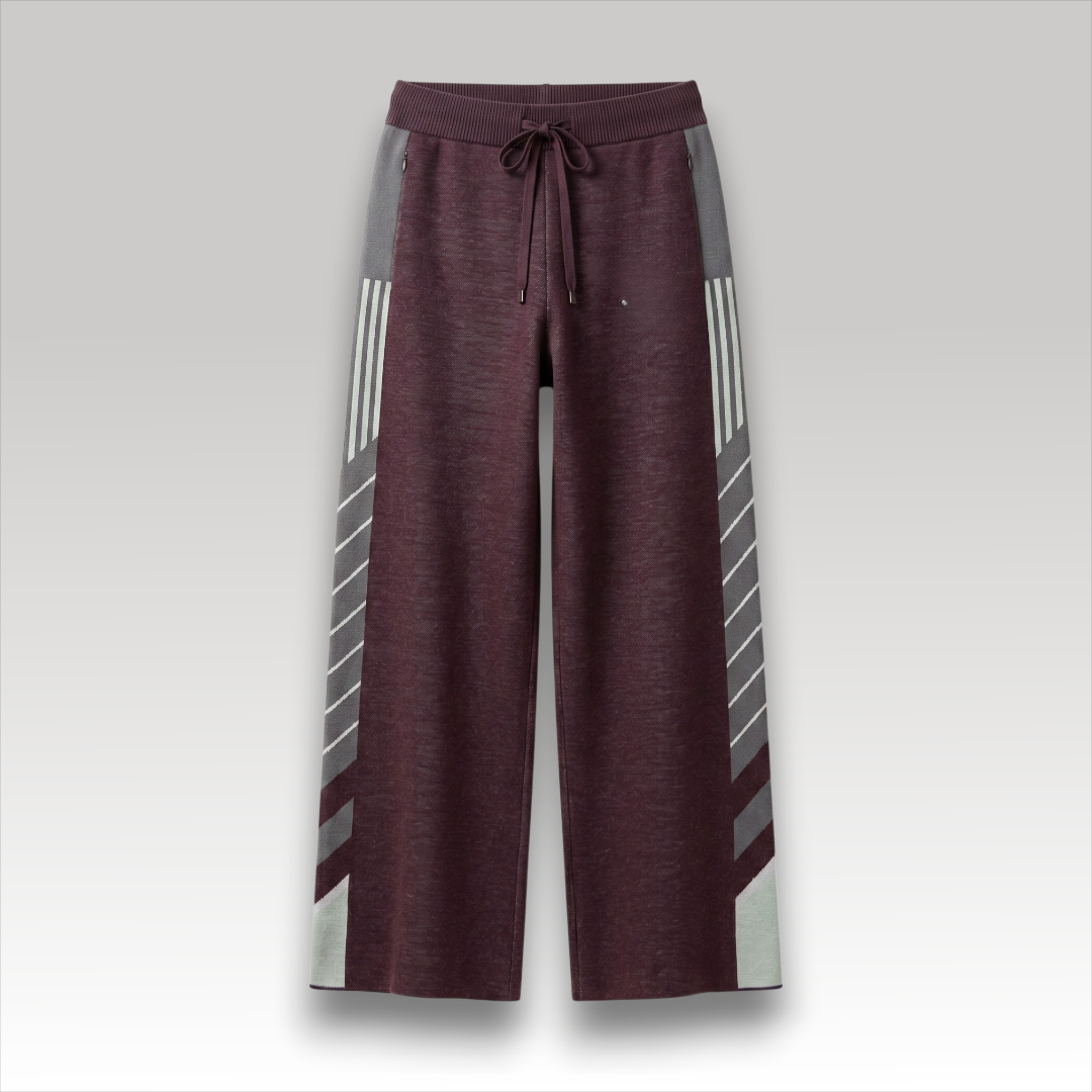 Merino Diagonal Tennis Pants