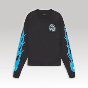 Eagle Flames Long Sleeve Tee
