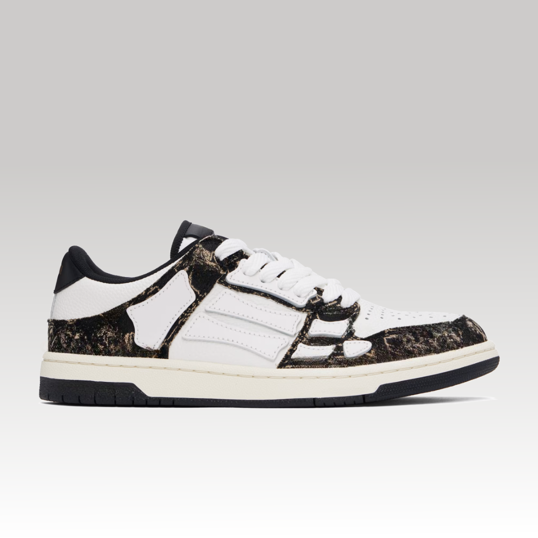 Skeleton Sneaker Printed Black