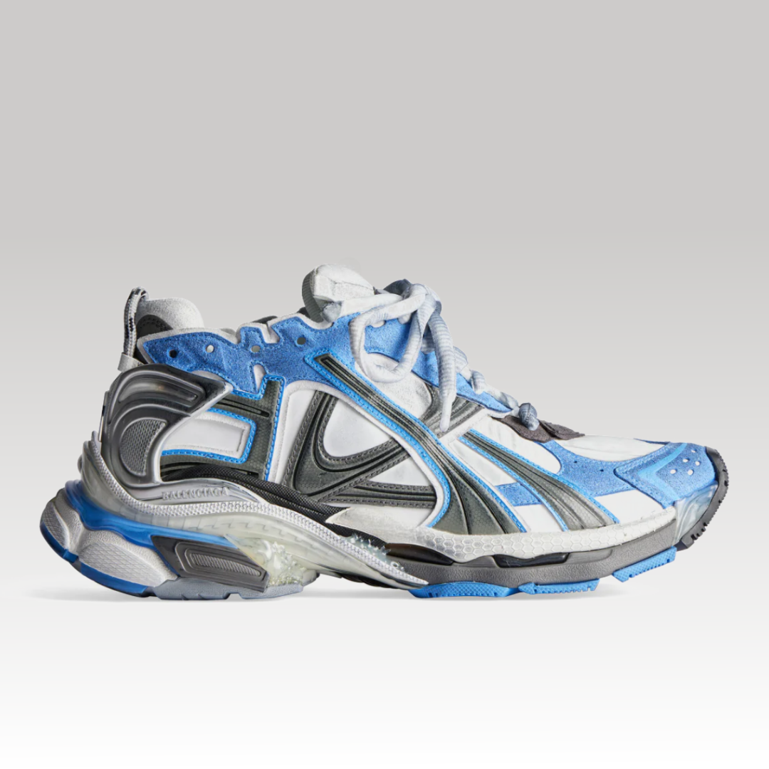 Runner Sneaker Gray & Blue