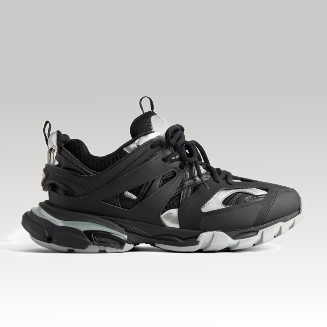 Track Sneaker Black & Gray