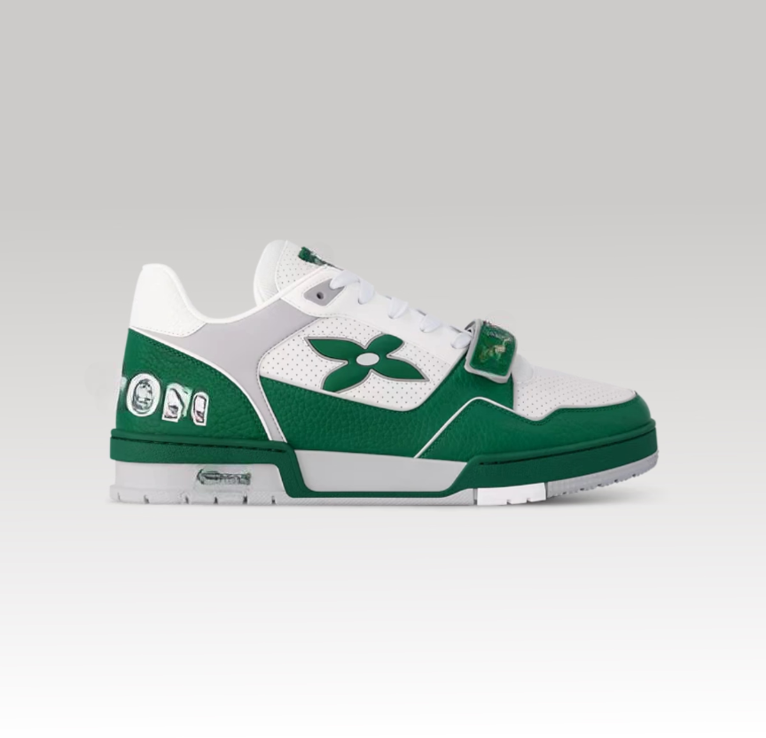 T. Skater White & Green Sneaker