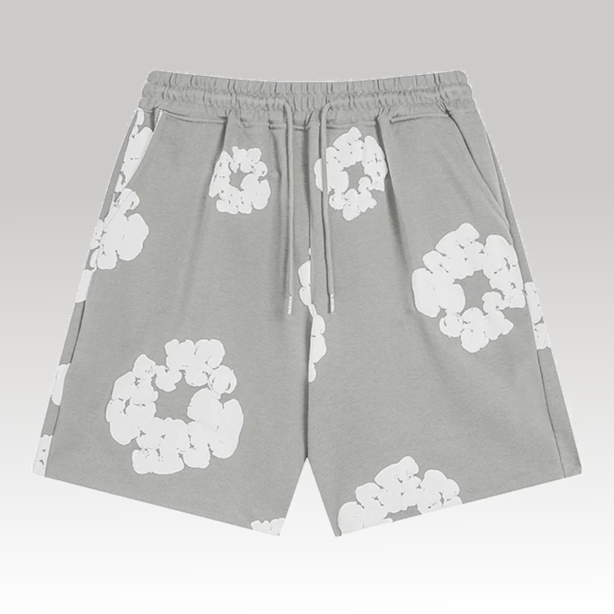 D.T Cotton Shorts Gray