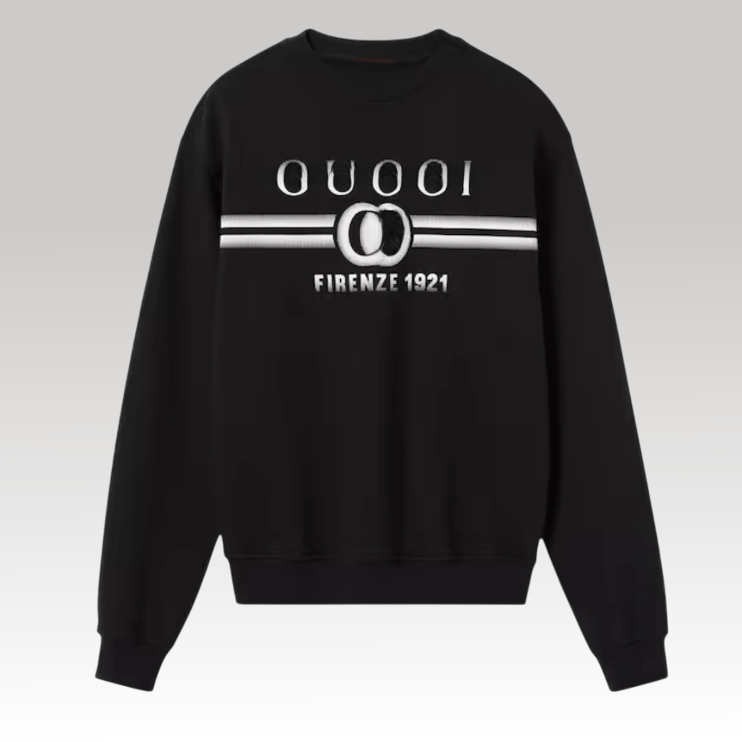 Cotton Jersey Printed Sweatshirt