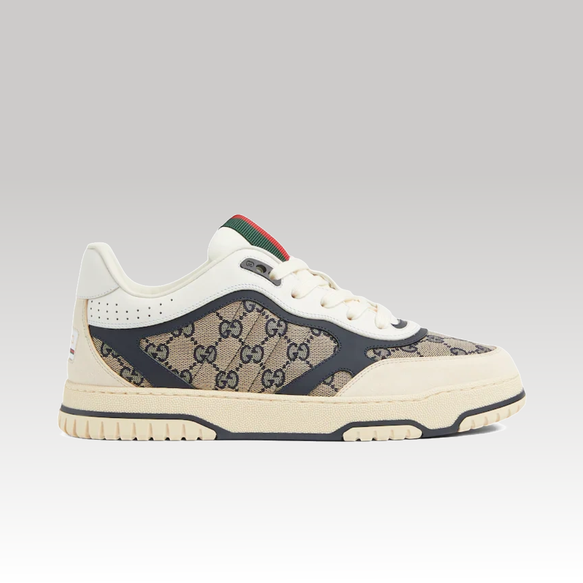 Re-Web Sneaker White & Dark Blue