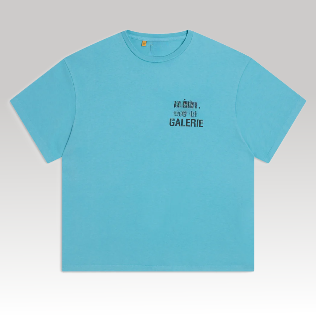 French Tee Light Blue