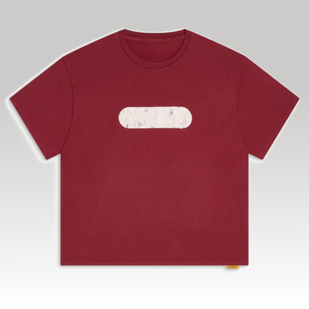 Gym Tee Dark Red