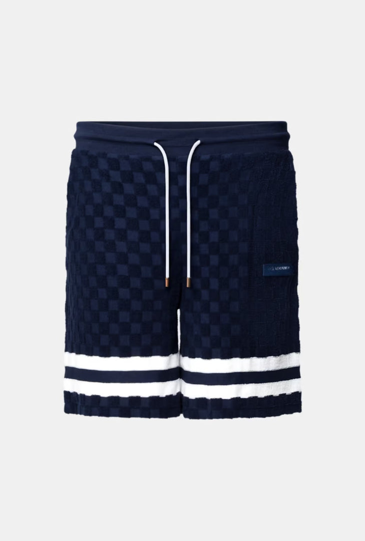 Damier Terry Tennis Shorts