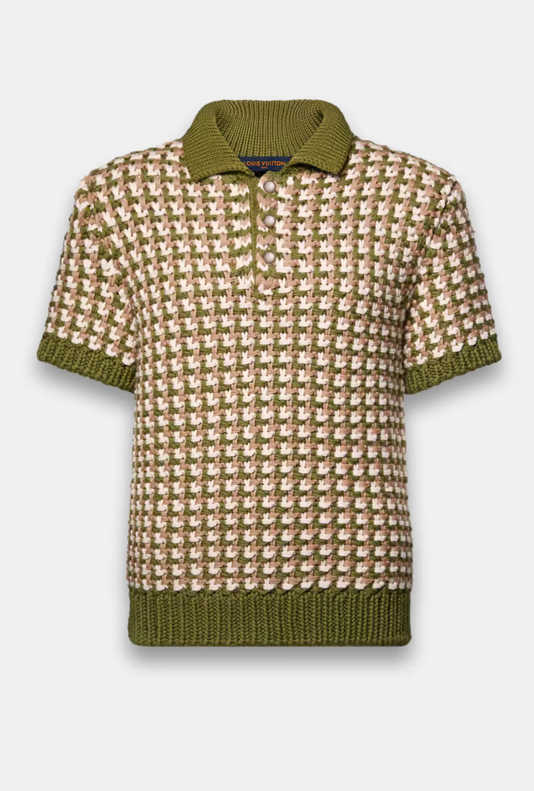 Wool Knit Polo Shirt