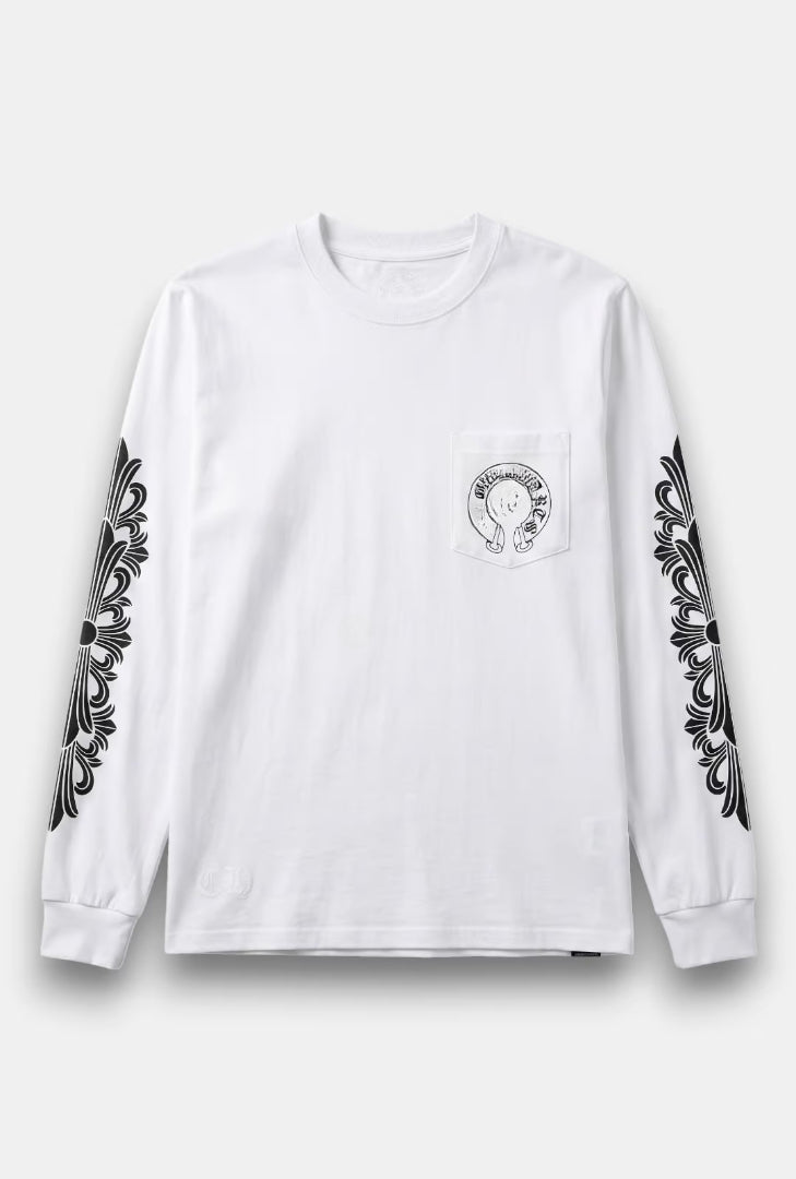 Floral Horseshoe Longsleeve