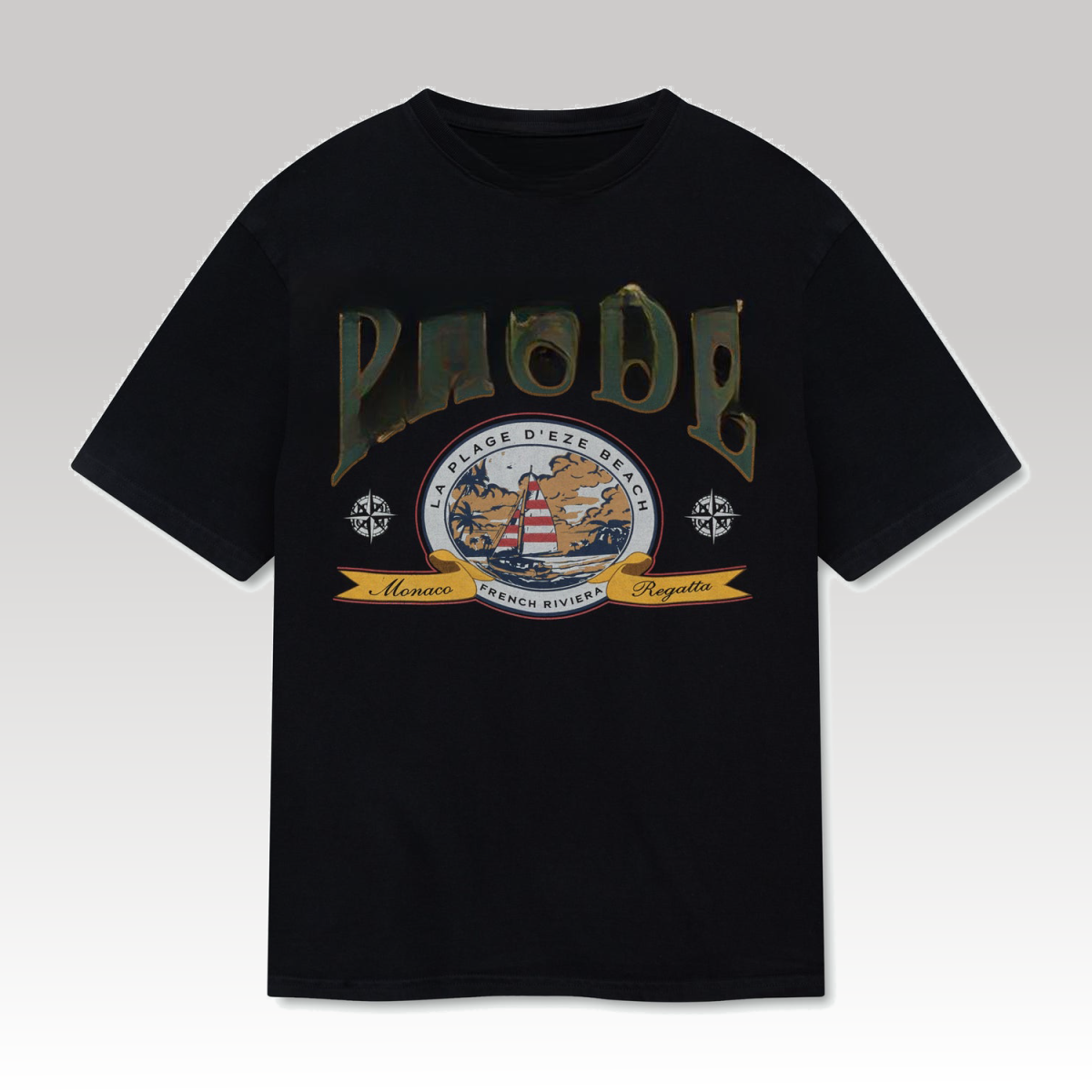 Monaco Regatta Tee Black