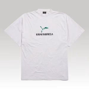 x PM Oversized T-Shirt White