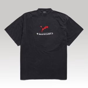 x PM Oversized T-Shirt Black