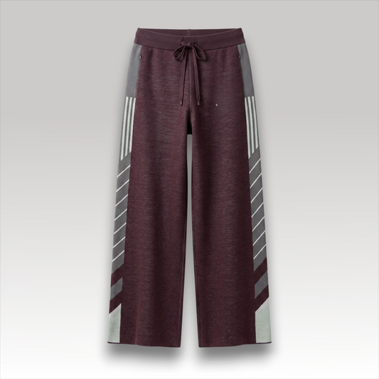 Merino Diagonal Tennis Pants