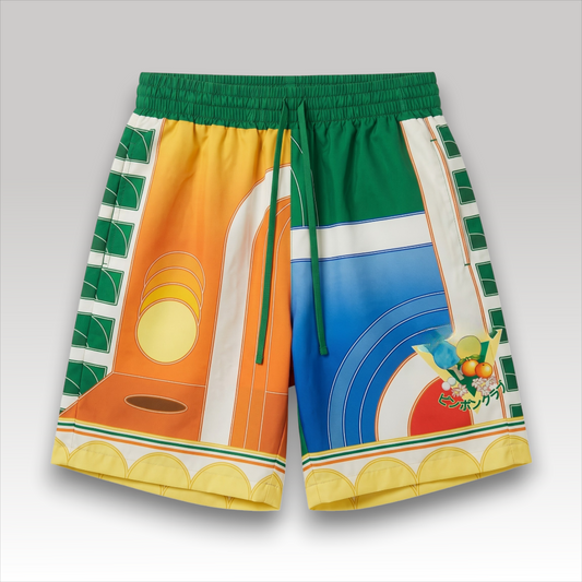 Reve Tennis Silk Shorts
