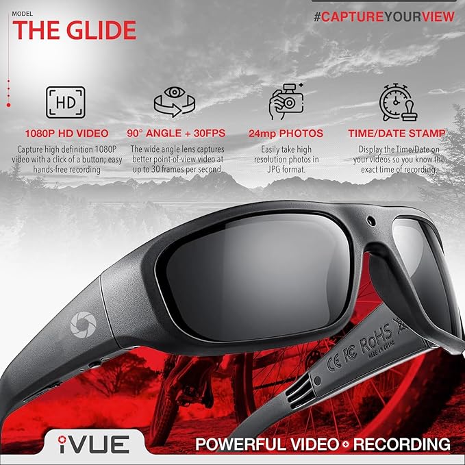 FocusGo 4K Glasses 📸 Dark and Clear Lenses +FREE CASE