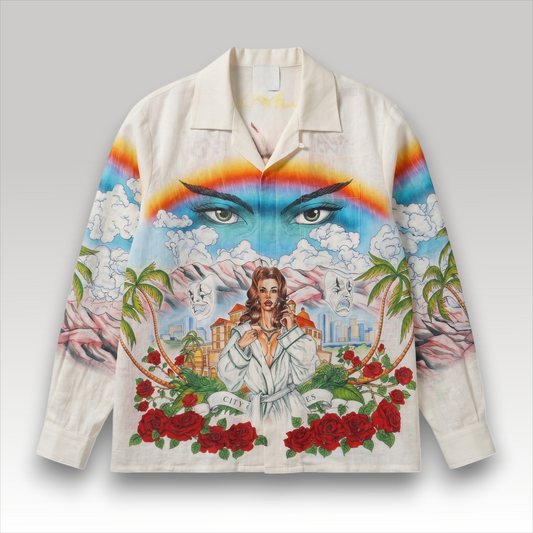 Cuban Collan Silk Shirt