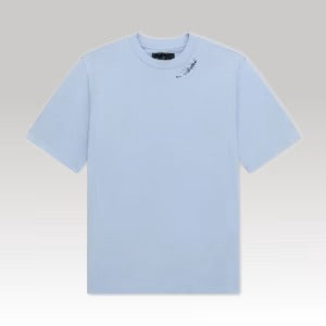 Script Tee Blue