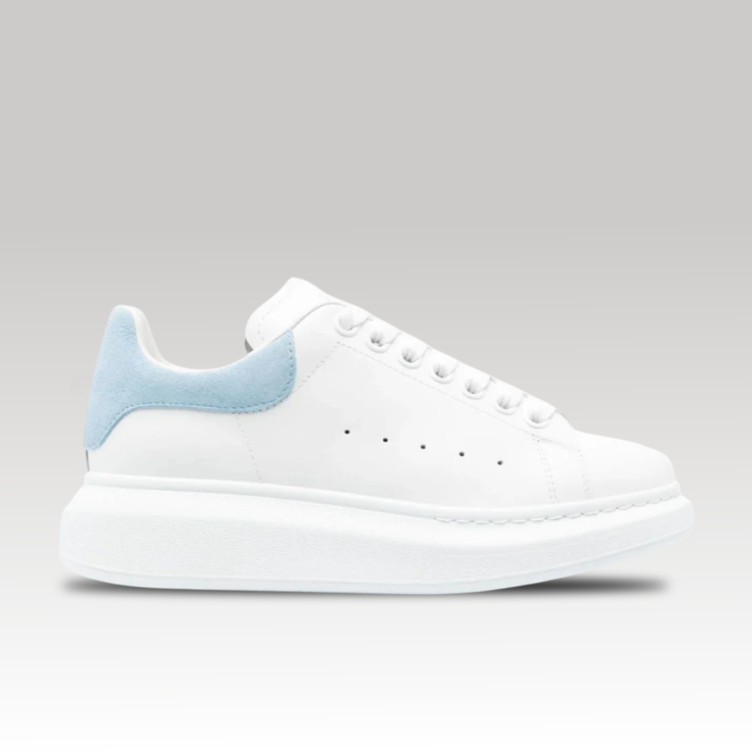 Casual Sneaker White & Cyan