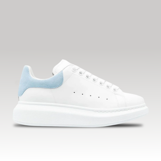 Casual Sneaker White & Cyan