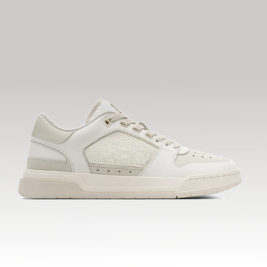Classic Sneaker White & Beige