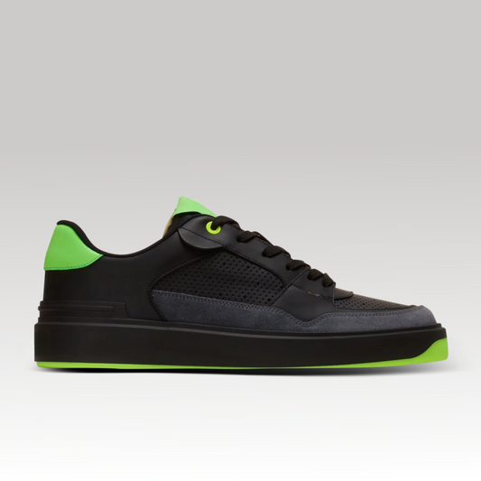 B-Court Flip Sneaker Calfskin & Suede Green