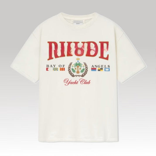 Bay Of Angels Yatch Tee White