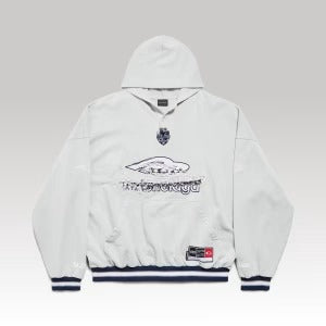3B Football Polo Hoodie