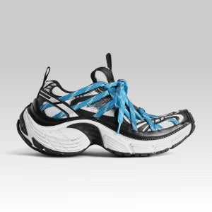 6XL Extreme Laces Sneaker White & Blue