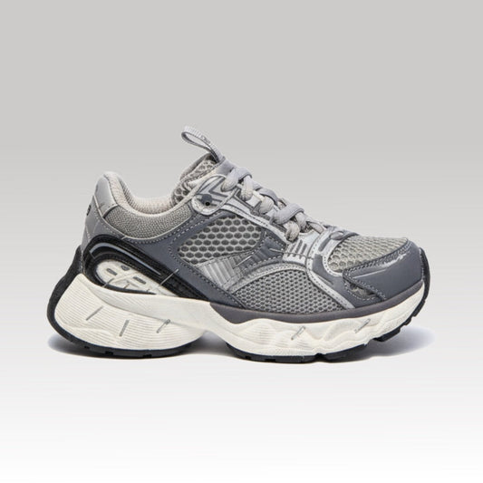 Kids Dark Grey Luxury Sneaker
