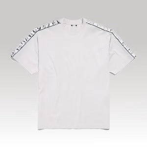 Stripe Medium Fit T-shirt Dirty White