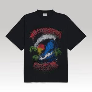 Vintage Surfer Oversized Tee