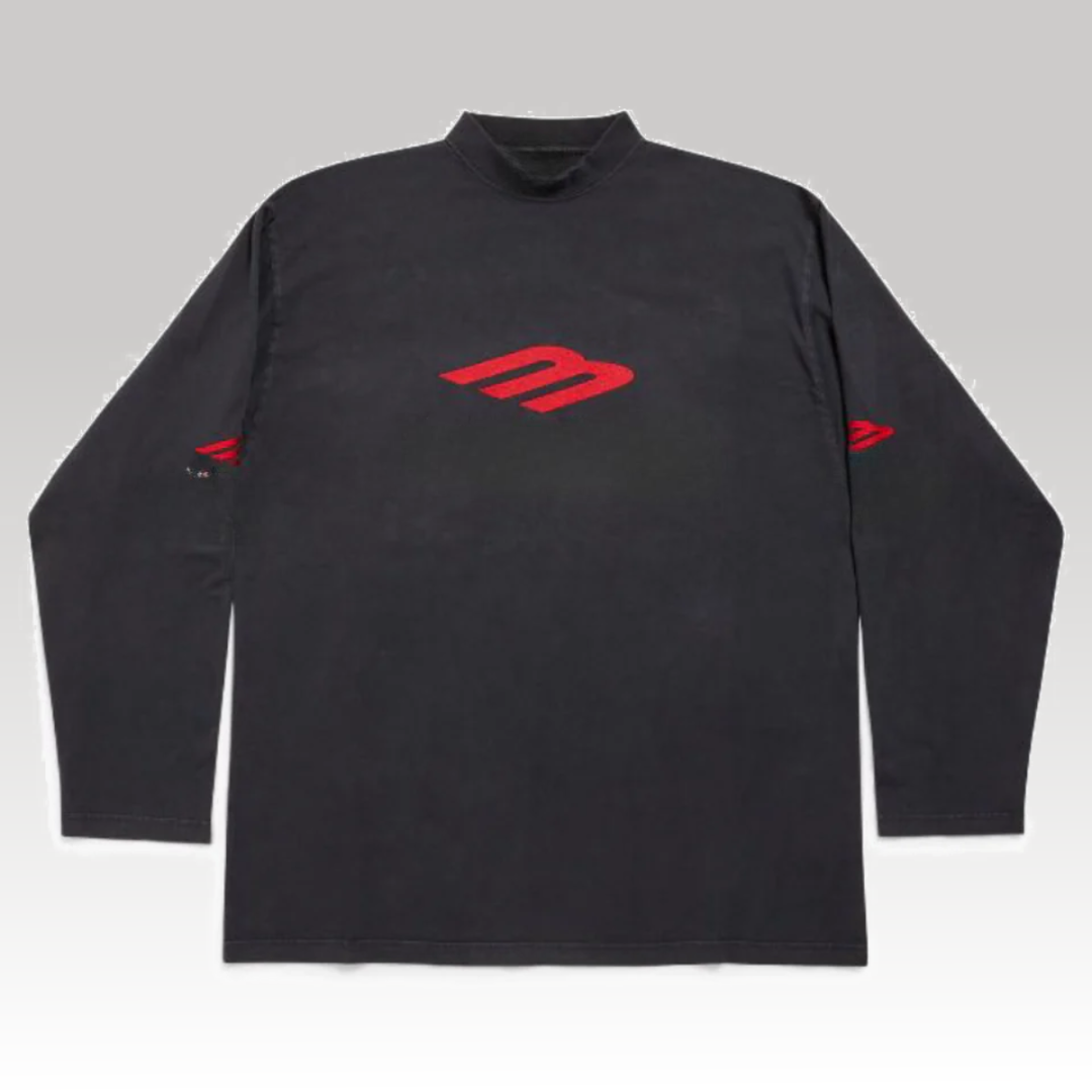 3B Sports Icon Long-Sleeve Black