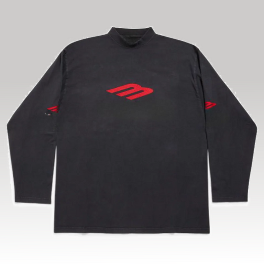 3B Sports Icon Long-Sleeve Black