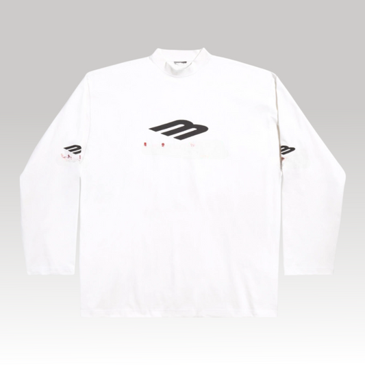 3B Sports Icon Long-Sleeve White