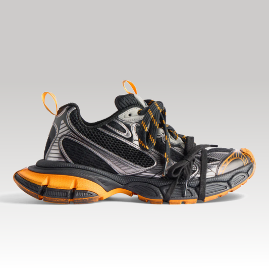 3XL Sneaker Black & Orange