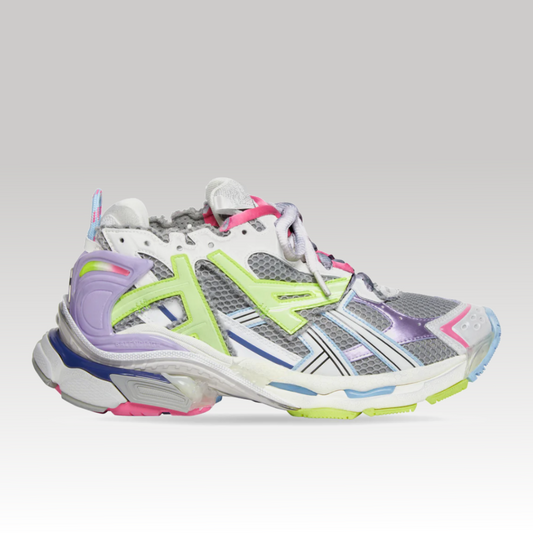 Runner Sneaker Green & Pink
