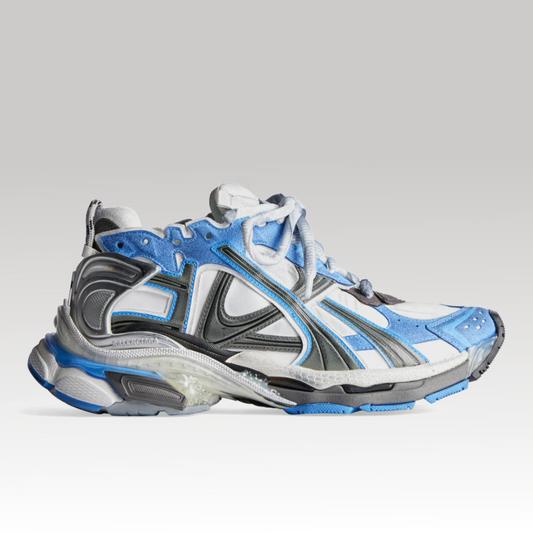 Runner Sneaker Gray & Blue