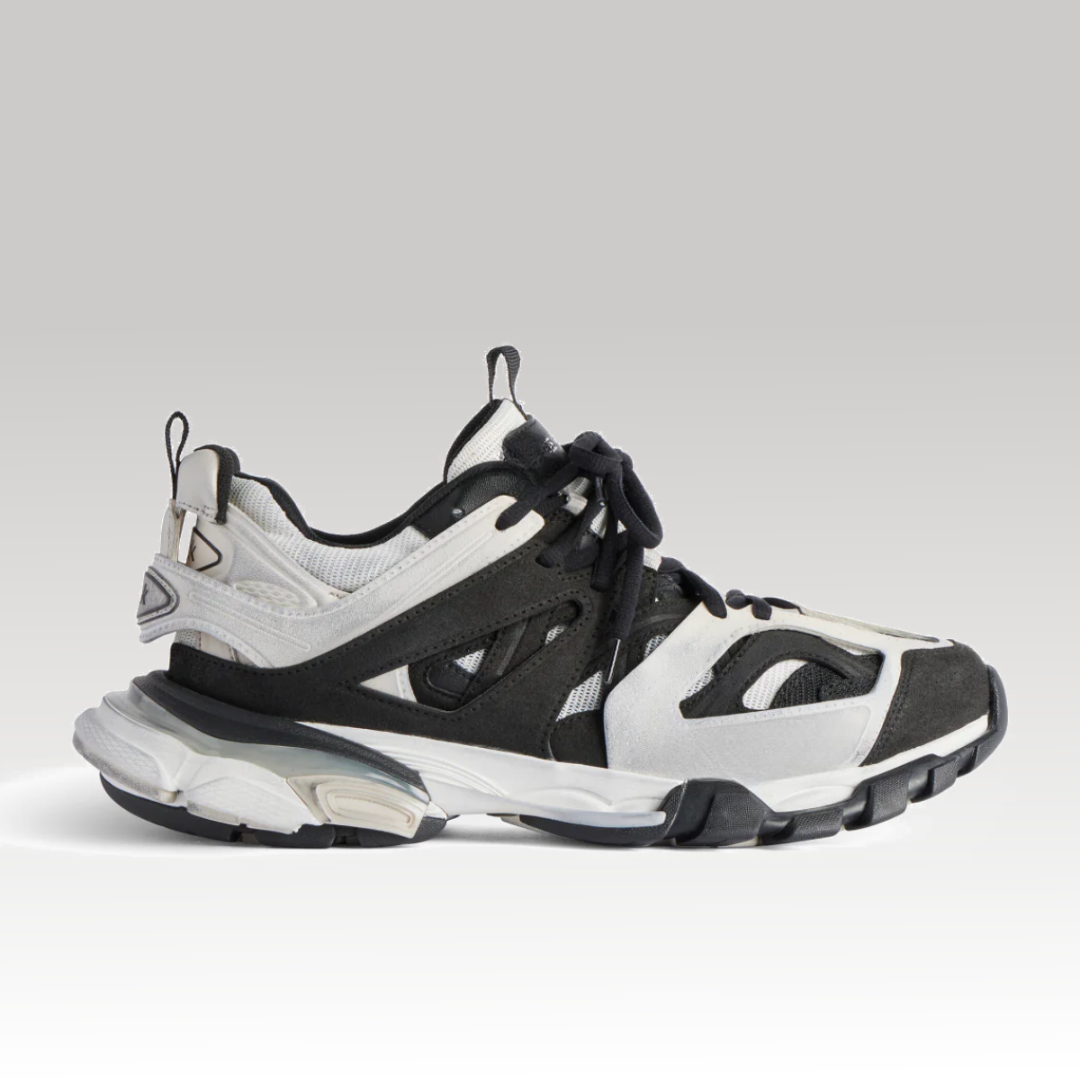 Track Sneaker Gray & Black
