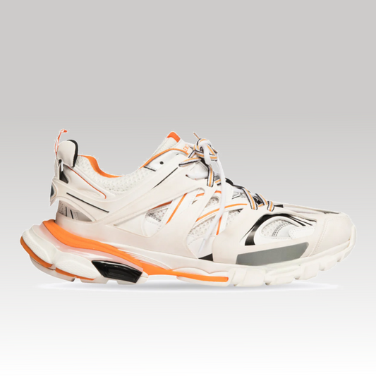 Track Sneaker Orange & Cream