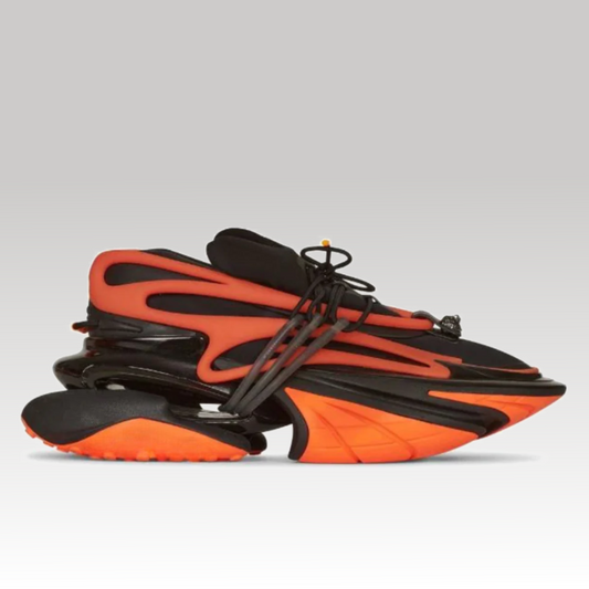 Chunky Unicorn Sneaker Orange & Black
