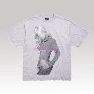 Britney Spears Series Oversized T-shirt Gray