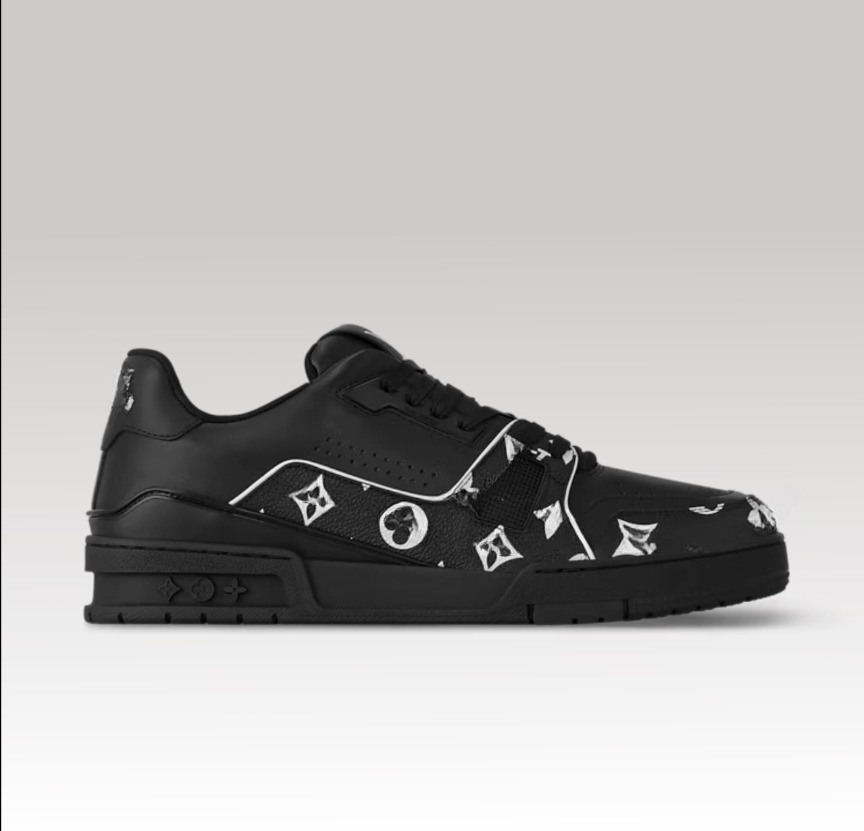 Trainer Monogram Black & White