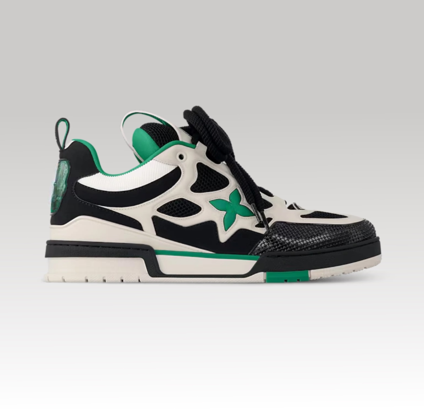 SK8 Sneaker White & Light Green