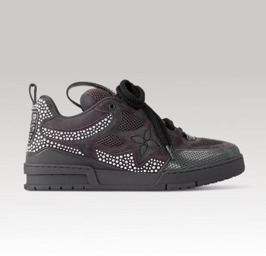 SK8 Sneaker Light Black Strass