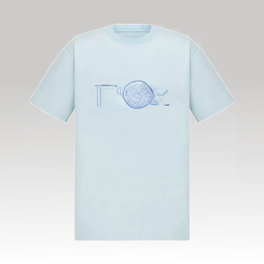 Hylton Nel T-Shirt Light Blue