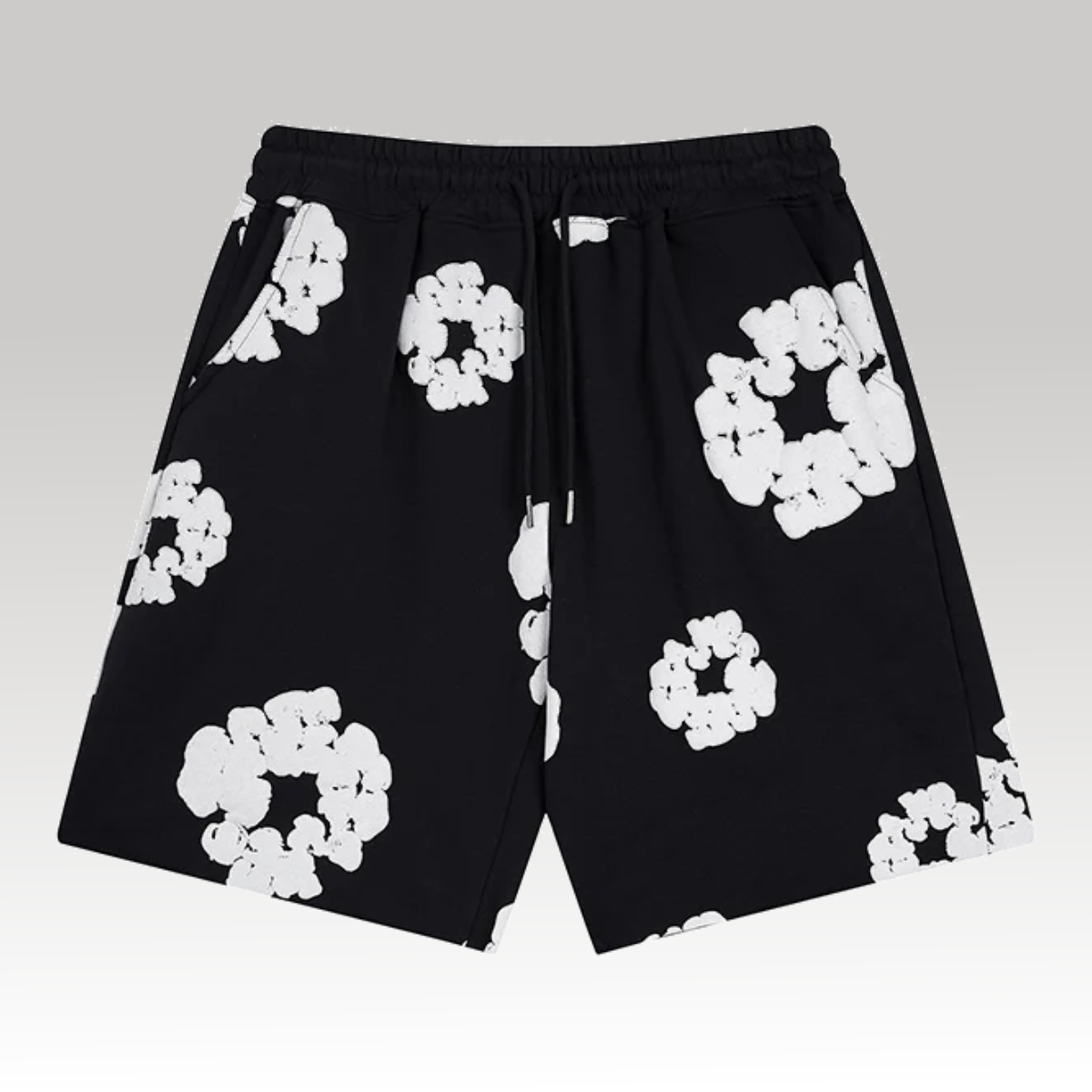 D.T Cotton Shorts Black