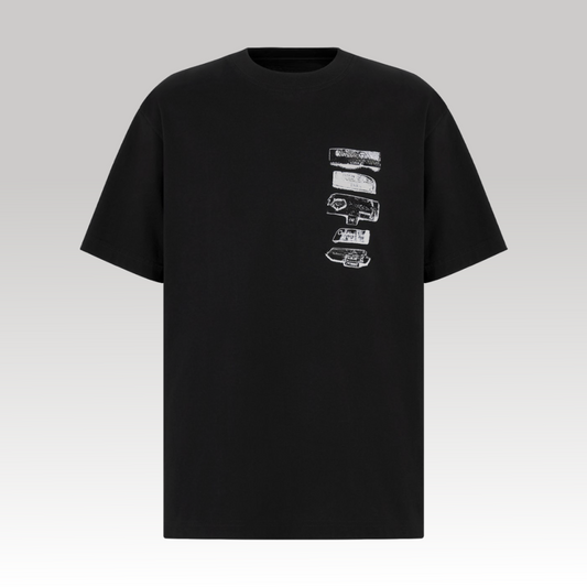 Archives Labels T-Shirt Black