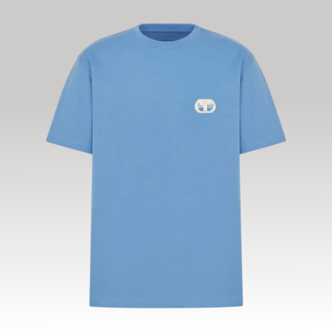 CD Icon T-Shirt Blue