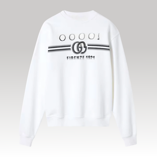 Cotton Jersey Printed Sweatshirt